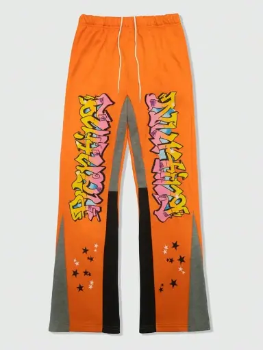 [Pantalon mayo maillot short chòt chot chemise t-shirt jeans] Pants Jogger Graffiti Oversized